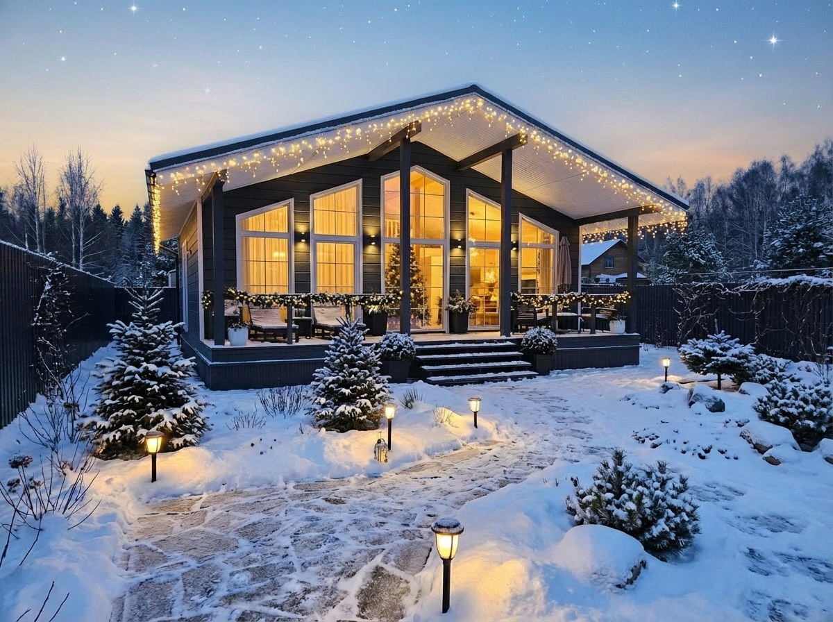 Каркасный дом 150м²